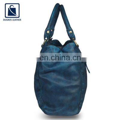 High Quality Trendy Genuine Leather Lady Hand Bag