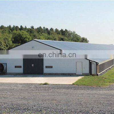 Used Steel Frame Chicken Shed Poultry Farming House Design photo-5