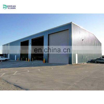 large round frame steel structure carport car shed six stores building