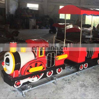 adult rides train set on tracks Electric Mini Indoor Train With Track to Ride For Sale