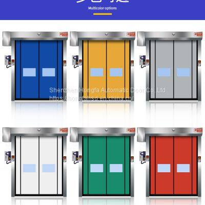 Industrial PVC Fabric Rapid Roller Shutter Door photo-3