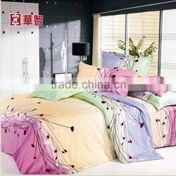 Elelgant design printed Polyester Bedding Sets, Comforter Cover set, Cheap Bedding Set made in China