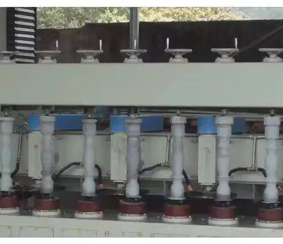 China Manufacture Marble Cylinders Cutting Machine Granite Column Head Profiling Machine photo-4