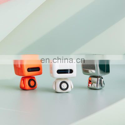 Mini Novelty Gift Wireless Robot Speaker Customized Outdoor Subwoofer Portable Speaker