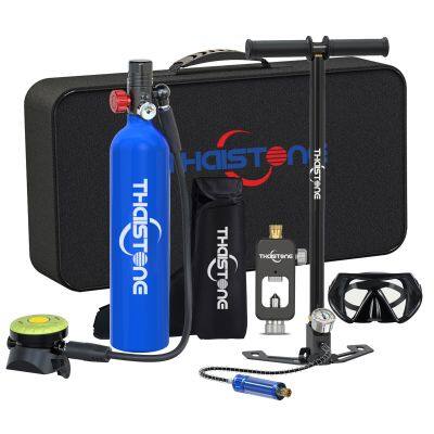 1L  Mini scuba Diving Dive air tank OEM logo dive gears with high pressure pump