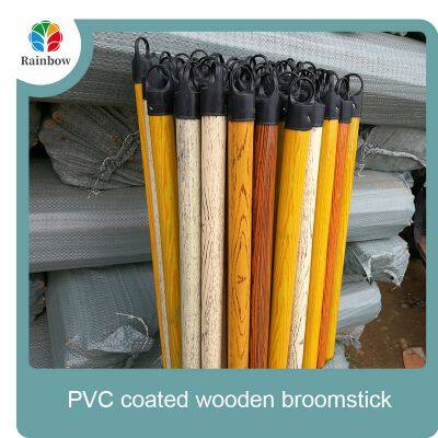High Quality Household Cleaning Tools Straight Wood Broom Stick With Mop Handle Disposable Accessories photo-2