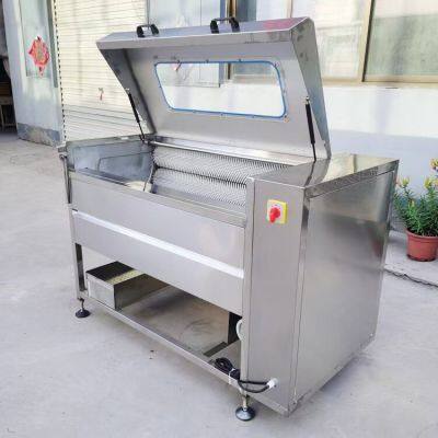 Food Processing Machine Brush Roller Vegetable Peeling Cleaning Washing Machine