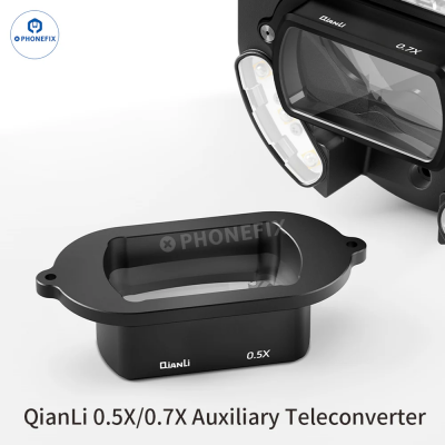 Qianli Super Cam Ai Gorilla 4K Camera 0.5X 0.7X Auxiliary Barlow Lens