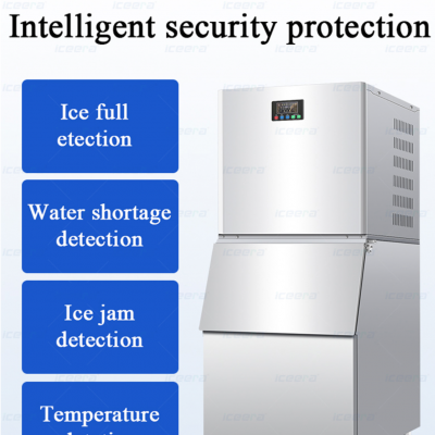 1500lbs 700kg Factory Price Commercial Design Cube Ice Maker Machine for Restaurant photo-4