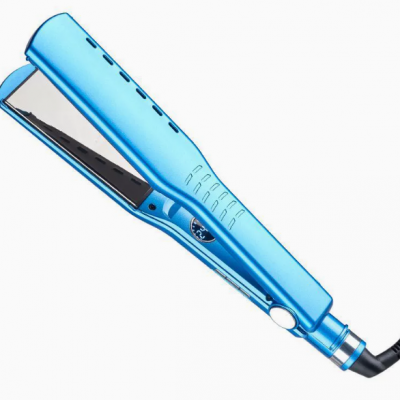 Плоская утюжка для волос/Двуфункциональный завиватель/Синяя плоская пластина/Ламинатор с зажимом (Wechat:13510231336)