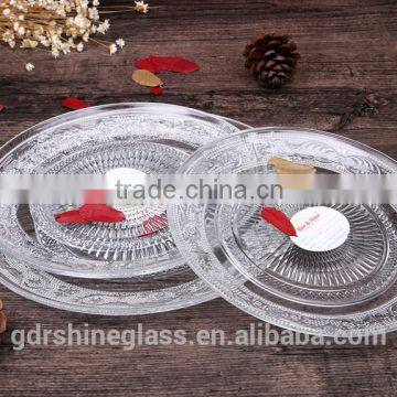 China Cheap Wholesale Plates Set/clear Glass Charger Plates Wholesale Quality Choice photo-3