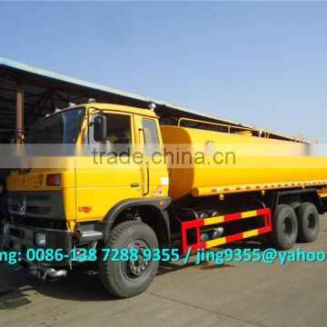 Hot Sale 25000 liters water tank truck, 6x4 water tanker transport truck price