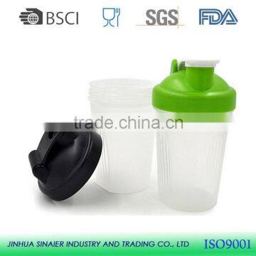 400ml 600ml cheap price plastic cup,protein jpyshaker cup