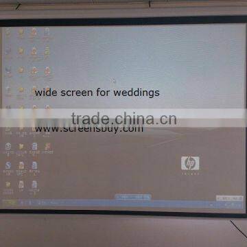 wide screen for weddings