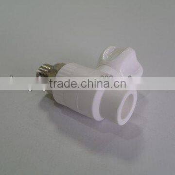 high quality PPR pipe fittings straight thermostat valve