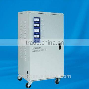 Manufacturer SVC TNS 20KVA Three Phase Servo Motor Type Voltage Stabilizer Price