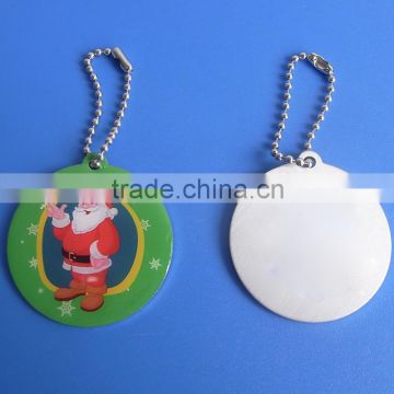 Offset Printing Father Christmas Flashing Hanging Tag