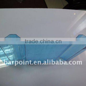 Polycarbonater trapezoidal wave sheet