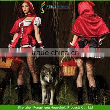 Little Red Riding Hood Dress Halloween Costume Fancy Dresses Costume Women Sexy Cosplay