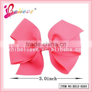 Wholesale handmade grosgrain ribbon alligator hair clip design