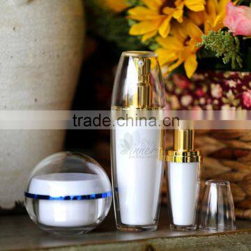 5g zhejiang factory Pearl White ball shape cream jar YSN3105