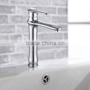 Sanitary Ware Solid Brass Single Hole Mounted Durable Basin Tap photo-5