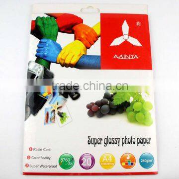 A4 Coated Photo Paper Paper