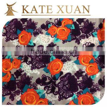 100 Printed Shirt Rayon Spun Fabric photo-6