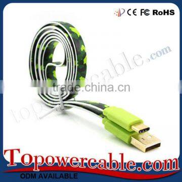 China Factory Supply Mobile Phone High Quality Ultra Thin USB Data Charge Cable