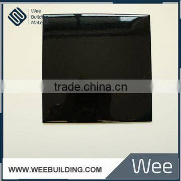 200x200mm Glossy Black Metro Ceramic Tile for Wall Used For Barthroom Wall