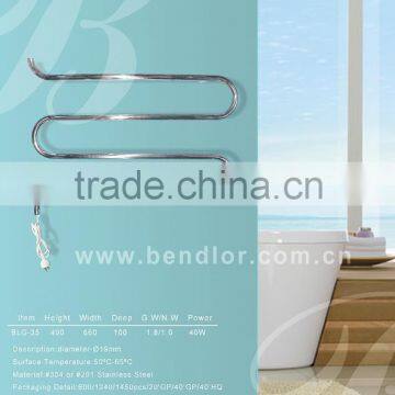 Modern wall mounted HEATED TOWEL RACK / TOWEL WARMER(BLG-35)