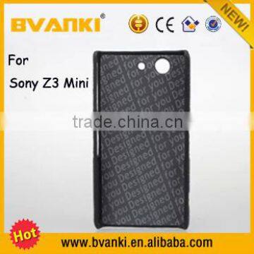 New Products For Sublimation Manufacturers Bulk Clear Phone Cases For Sony Xperia Z3 Mini Genuine Leather Phone Cover photo-4