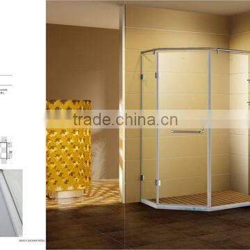 Hot Sale Bath Rectangle Tempered Glass Sliding Shower Door/portable Shower Room photo-4