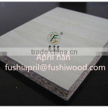 E1 glue white cherry melamine particle board 1220*2440mm