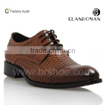 Men cow leather lace up leather shoe manufacturers