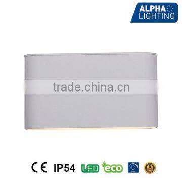 mordern IP54 outdoor warm white 7W led cob led wall light