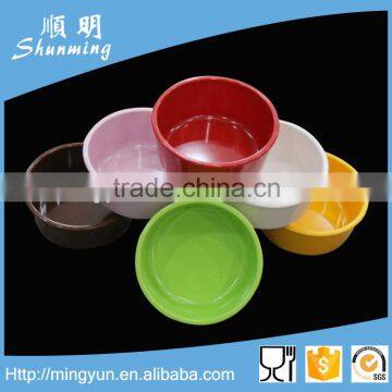 Melamine colorful soup bowl