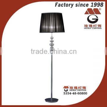 hotel Chinese floor lamp in chrome