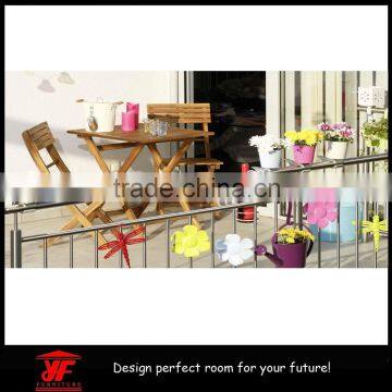 Cheap Lowes Wooden Furniture Folding Bistro Set