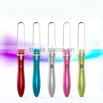 home use hand held Mini Ion Vibration whitening Anti-inflammatory Ion Magic Wand