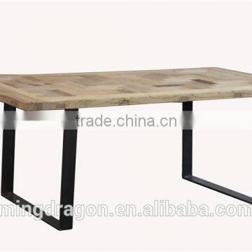 RH Style furniture, Industrial Table (Recycle wood Side Table SC20)