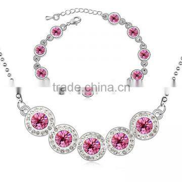 China Wholesale,Stainless Steel Jewelry,cheap Fake Pearl Necklace Set photo-5