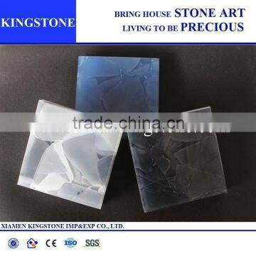 Popular white glass slab