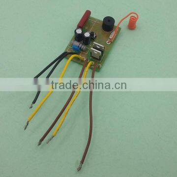 100-240V RF Light Remote Ceiling Fan Speed Control With Retangular Receiver photo-6