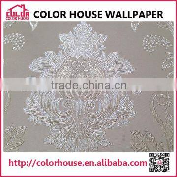 interior home decoration 3D wallpaper cheap reasonable price wallcovering