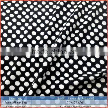 jersey knit cartoon spandex fabric for sweater with elastane