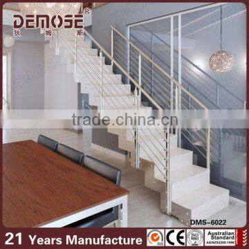 indoor 32mm teak treads stairway design