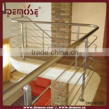 hot sale galvanized steel railing system/adjustable galvanized steel railing system glass clamp