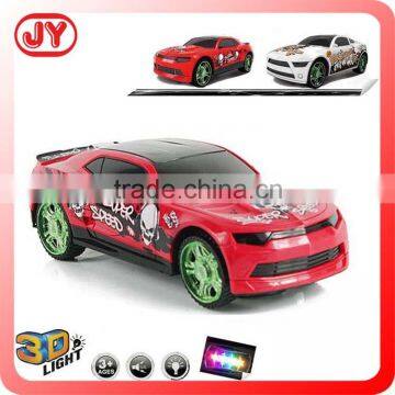 Musical and 3D flash light battery baby toy car