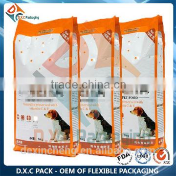 Dry Dog Food Bag With Zipper/Dry Dog Food Bag For Pet Food Packaging